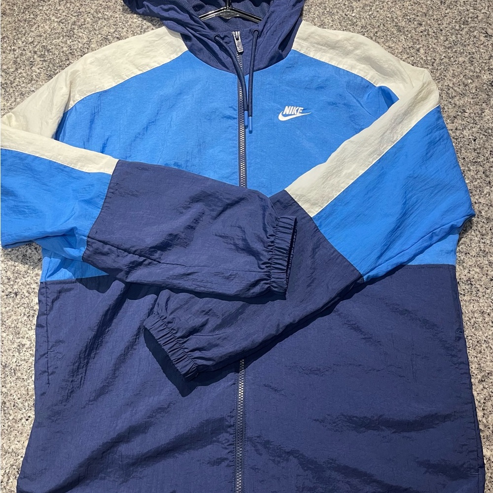 Nike Navy and Cream Jacket